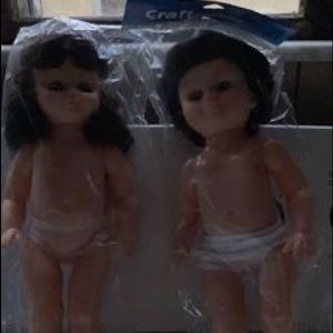 Two new craft dolls